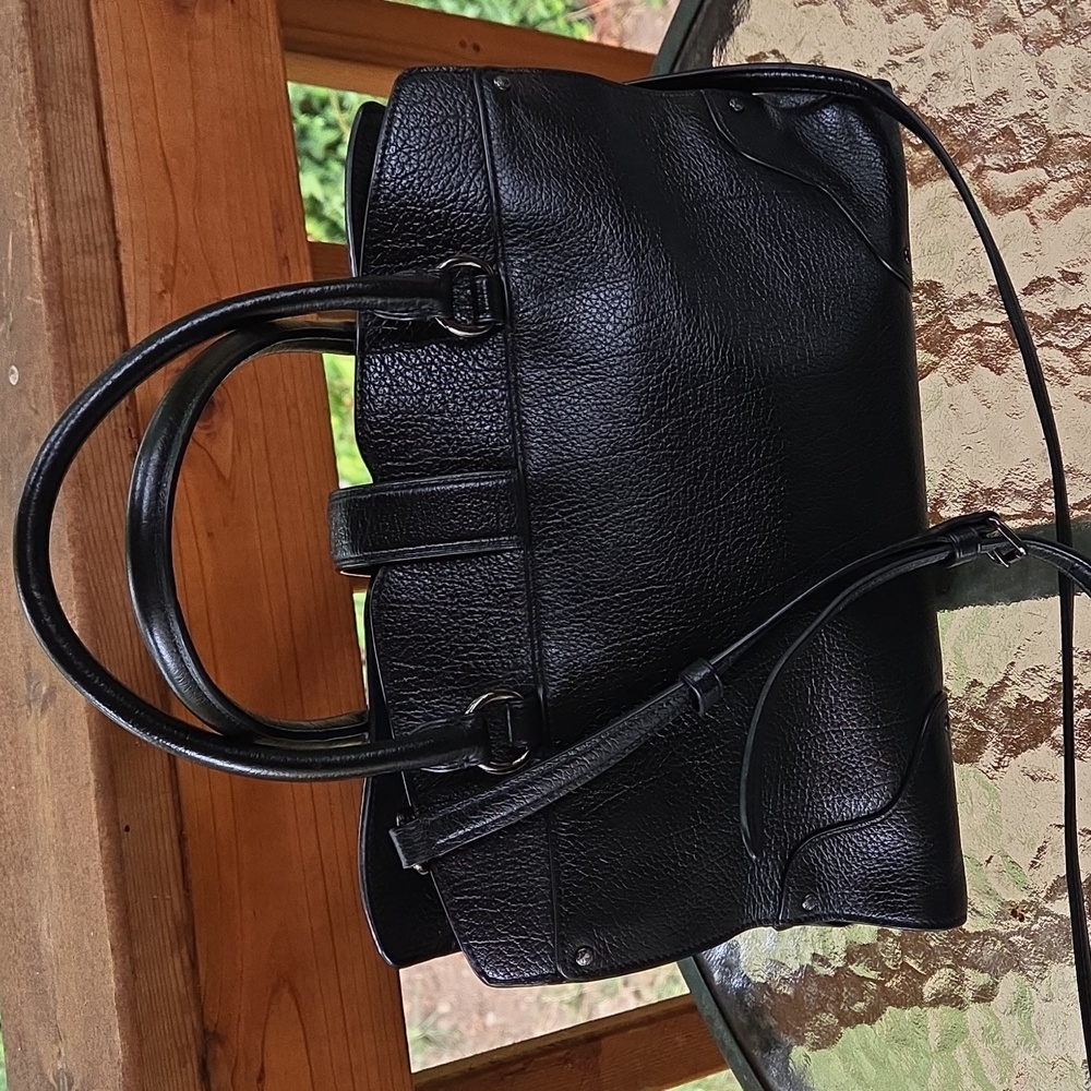 Coach Bandana Rivets Mercer Satchel - Picture 4 of 7